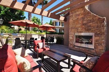 Outdoor seating area